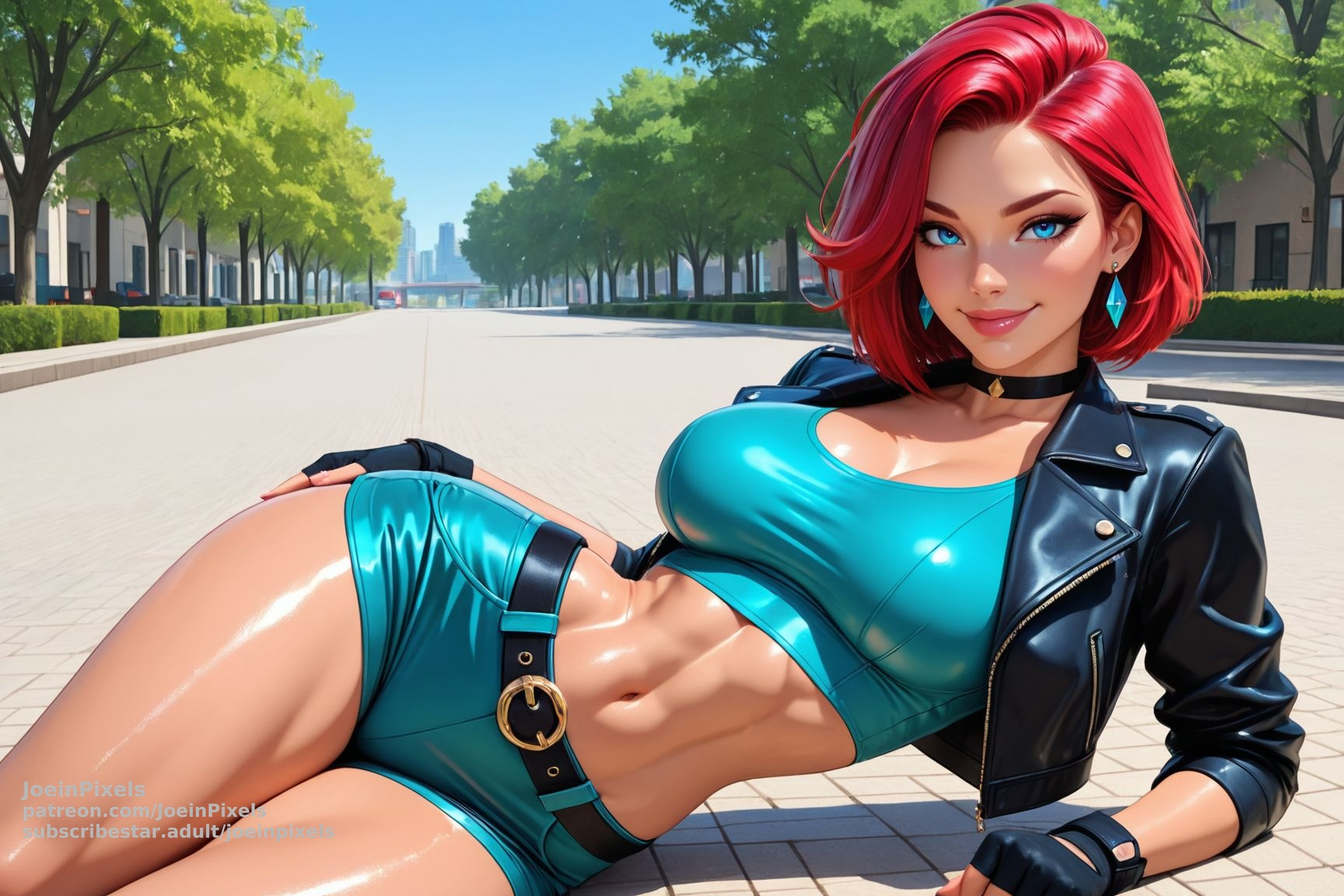 Midtown Mischief: Stylized Toon Character Art & Video Collection