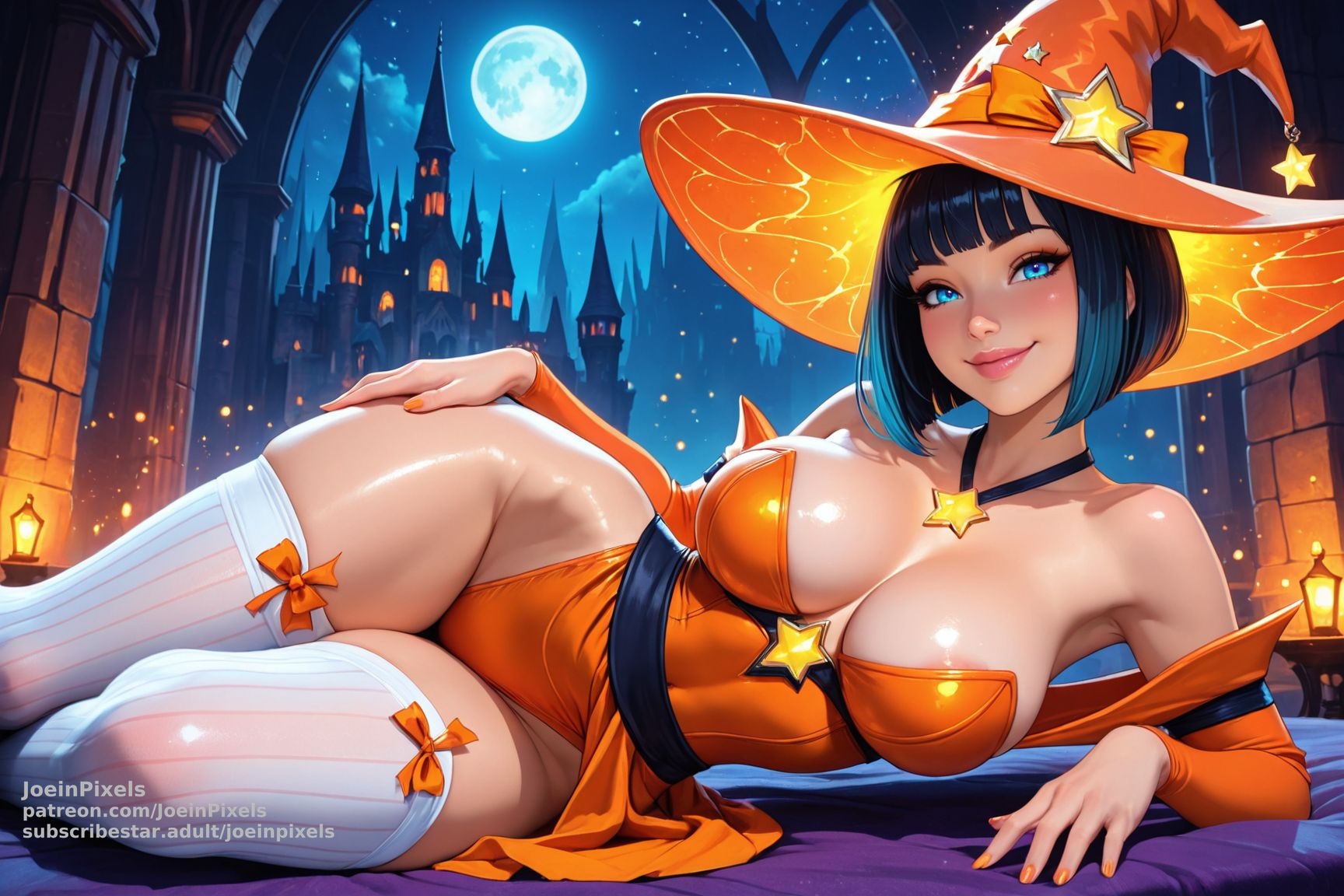 Orange Moon Fantasy Witch Collection | 65 Images & 5 Videos