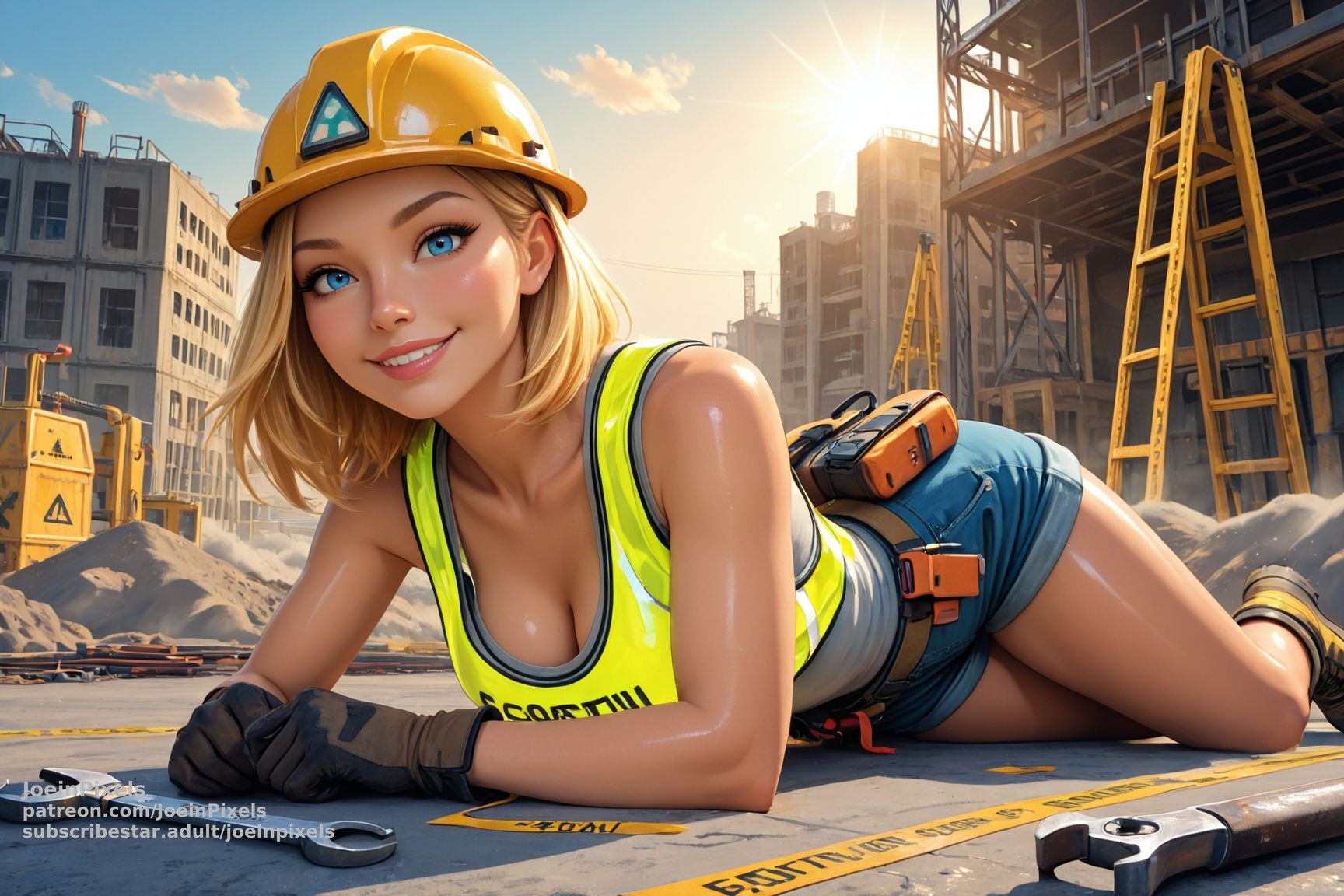 Construction Worker AI Art – Built to Impress Gallery