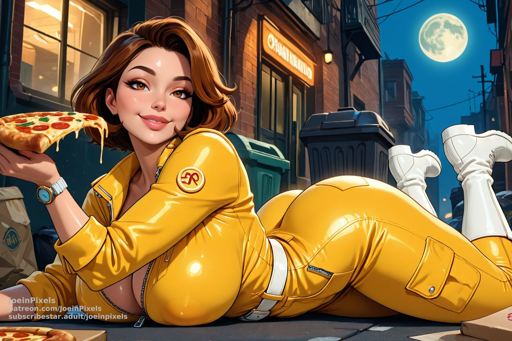 Off the Record: April O’Neil Fan Art Gallery | TMNT-Inspired AI Art Collection