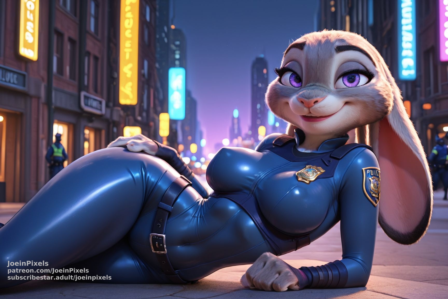 Judy Hopps Fan Art Gallery | Bunny Beat AI Art Collection